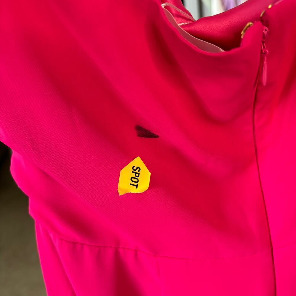Lovers and Friends Lazo Midi Dress Hot Pink Size S - Picture 8 of 8